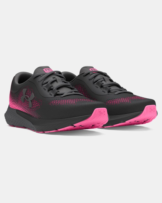 Women's UA Rogue 4 Running Shoes, Gray, pdpMainDesktop image number 3